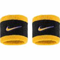 Nike 2 Бр. Ленти За Ръце Swoosh Wristband 2 Pack Black/Purple 