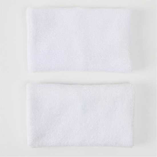 Ленти за глава и кърпи за зала Nike Double Wrist Band Бяло/Черно Nike Double Wrist Band Бяло/Черно Ленти за глава и кърпи за зала