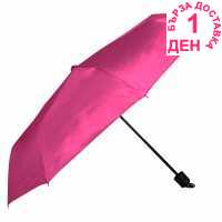 Dunlop Folding Umbrella Pink Чадъри за дъжд