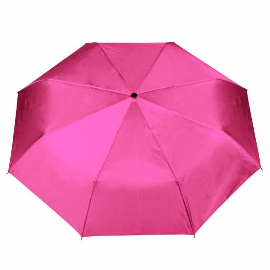 Dunlop Folding Umbrella Pink - Чадъри за дъжд