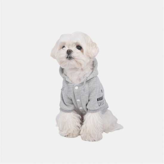 Waggy Tails Marl Hoodie  Магазин за домашни любимци