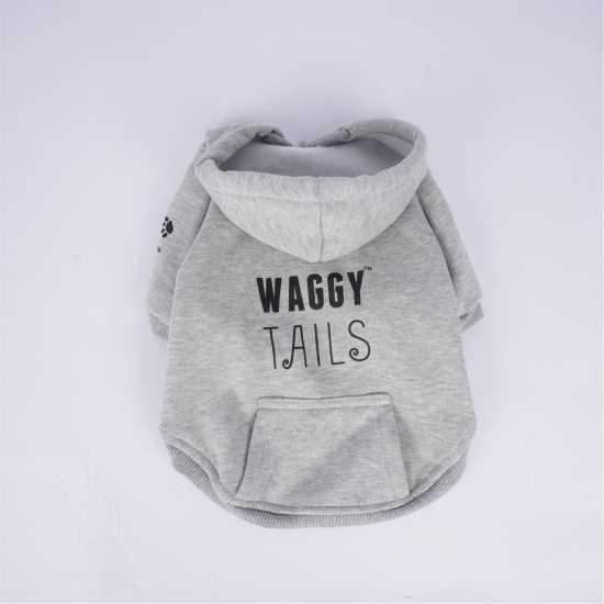 Waggy Tails Marl Hoodie  Магазин за домашни любимци