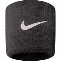 Nike Men's Swoosh Wristband Black/White 