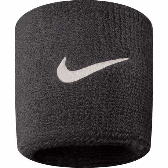 Nike Men's Swoosh Wristband Black/White 