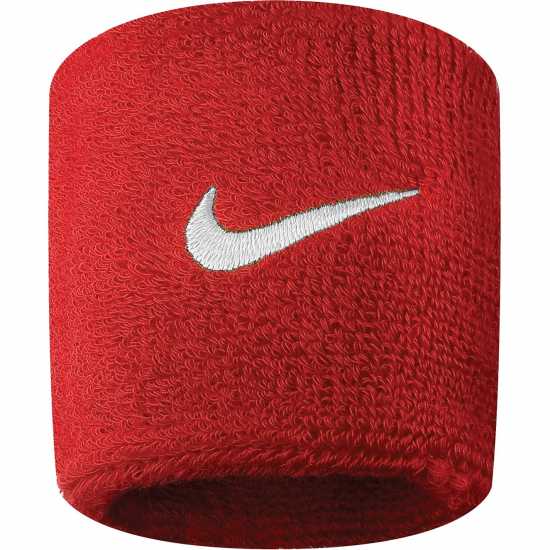 Nike Men's Swoosh Wristband Red/White 