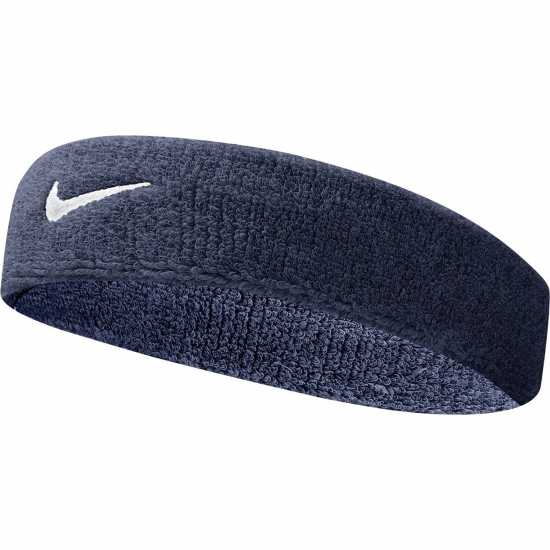 Nike Swoosh Headband Sn99 Obsidian/white Nike Swoosh Headband Sn99 Obsidian/white