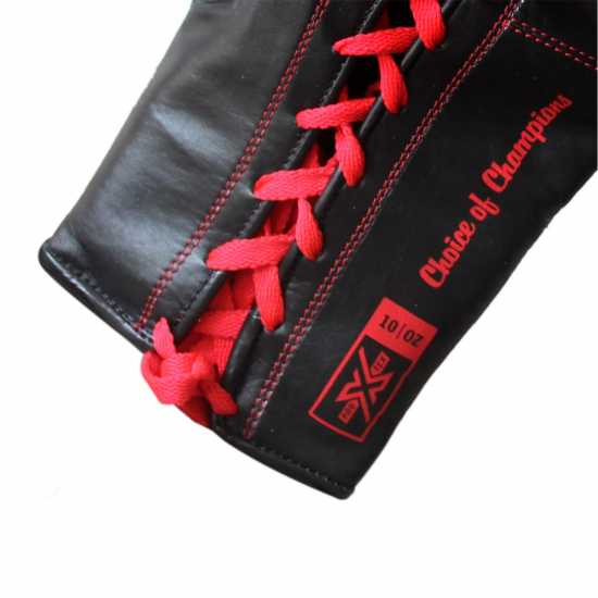 Everlast Protex Fight Gloves Червен/Черен Боксови ръкавици