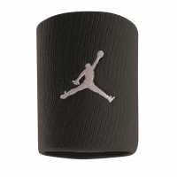 Nike Air Jordan Jumpman Wristband Black/White Скуош