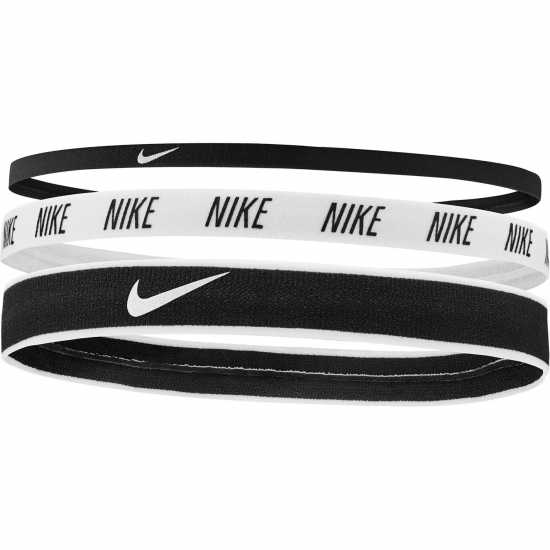 Nike Elastic Mix Headband 3 Pack Nike Elastic Mix Headband 3 Pack
