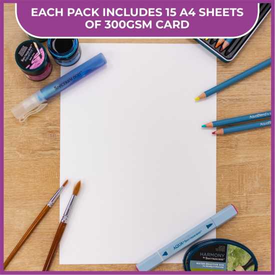 Watercolour Card Pack15 Sheets
