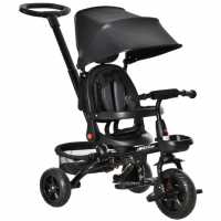 Homcom 4 In 1 Toddler Pedal Trike - 1-5 Years Black Детски велосипеди