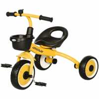 Aiyaplay Kids Trike With Adjustable Seat 2-5 Years Yellow Детски велосипеди