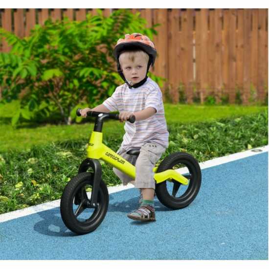Aiyaplay Balance Bike With Adjustable Seat Green Детски велосипеди