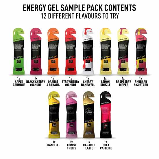 Gel Taster Pack - 12 Pack, 12 Flavours  Спортни хранителни добавки