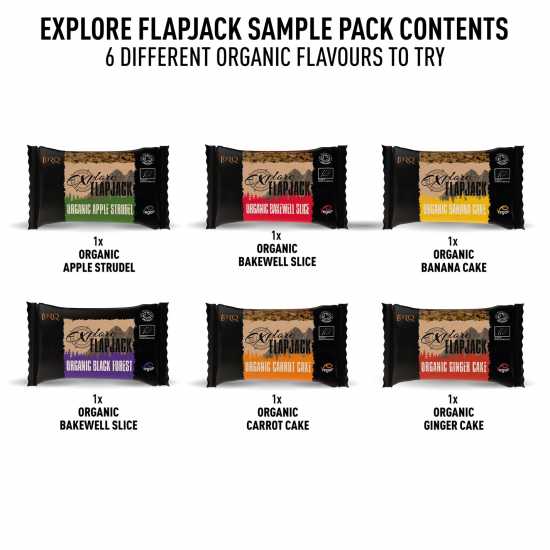Explore Flapjack Taster Pack (Pouch Of 6)  Спортни хранителни добавки