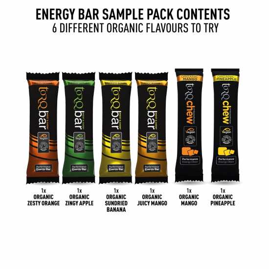 Organic Bar Taster Pack (Pouch Of 6)  Спортни хранителни добавки