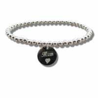 Mum Disc Bracelet & Heart Symbol 5299-Vn-Np-Sb-3D-3Y-Mum  Бижутерия