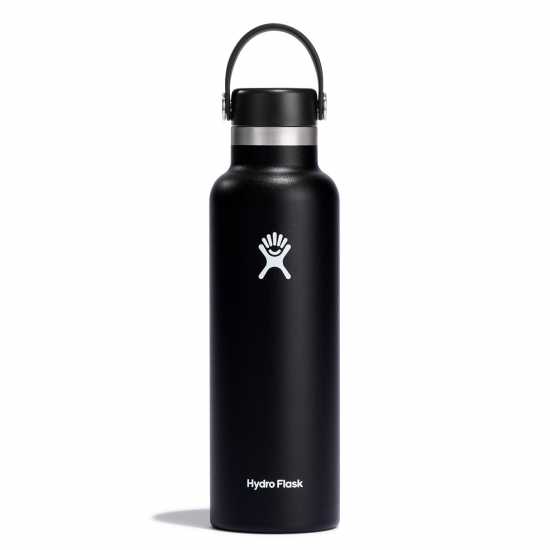 Hydro Flask 21Oz Standard Mouth Черно Бутилки за вода