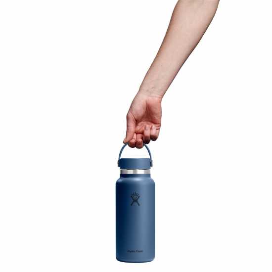 Шише За Вода Hydro Flask Wide Mouth Water Bottle 946 Ml (32 Oz) Harbor Blue 