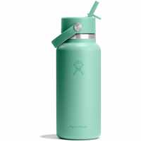 Шише За Вода Hydro Flask Wide Mouth Water Bottle 946 Ml (32 Oz) With Flex Straw Cap Mermaid Green 