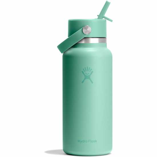 Шише За Вода Hydro Flask Wide Mouth Water Bottle 946 Ml (32 Oz) With Flex Straw Cap Mermaid Green 