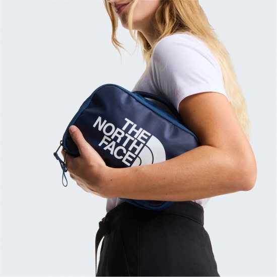 The North Face The North Face Base Camp Voyager Toiletry Bag Mens Shady Blue The North Face The North Face Base Camp Voyager Toiletry Bag Mens Shady Blue