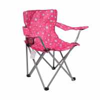 Gelert Стол За Къмпинг Camping Chair Junior Pink Stars Лагерни маси и столове