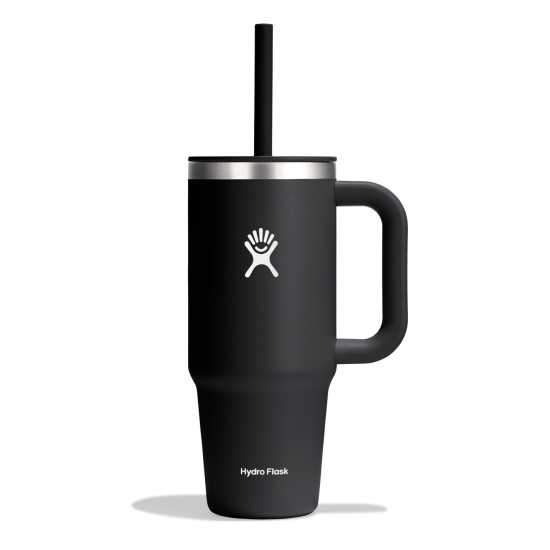 Бутилки за вода Hydro Flask Flask Travel Tumbler 709 Ml (24 Oz) Black Hydro Flask Flask Travel Tumbler 709 Ml (24 Oz) Black Бутилки за вода