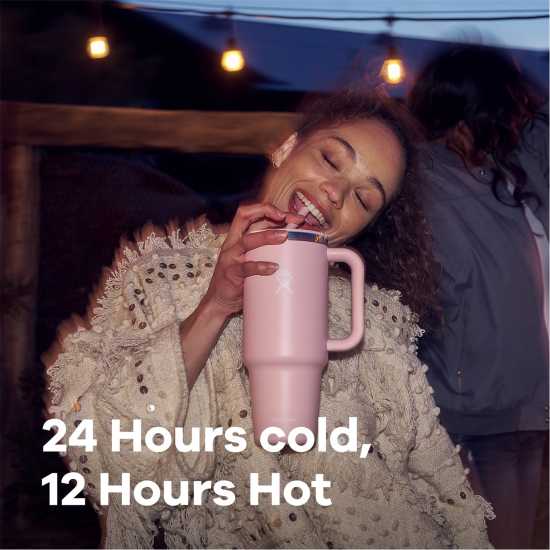 Бутилки за вода Hydro Flask Flask Travel Tumbler 709 Ml (24 Oz) Трилиум Hydro Flask Flask Travel Tumbler 709 Ml (24 Oz) Трилиум Бутилки за вода