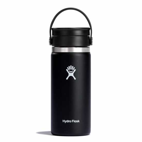 Бутилки за вода Hydro Flask 16Oz Wide Mouth With Flex Sip™ Lid Черно Hydro Flask 16Oz Wide Mouth With Flex Sip™ Lid Черно Бутилки за вода
