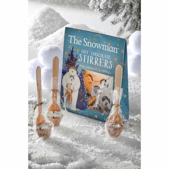 Snowman 3 Pack Hot Chocolate Stirrers 75G  Бонбони