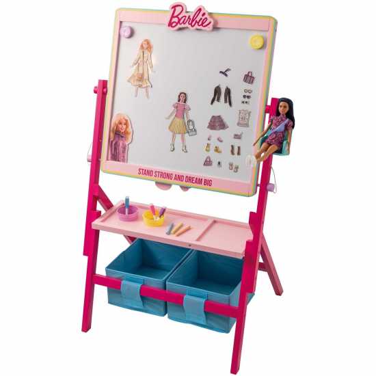 Barbie Wooden Rotating Floor Standing Easel  