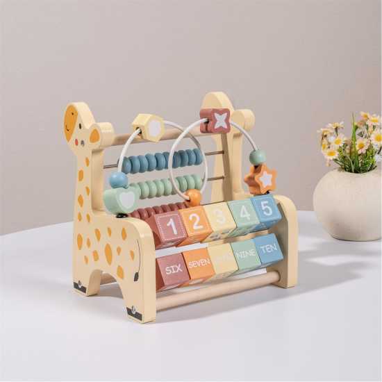 Wooden Learning Giraffe  