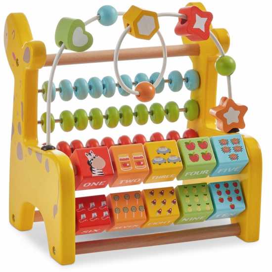 Wooden Learning Giraffe  