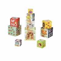 Alphabet And Number Stacking Boxes  