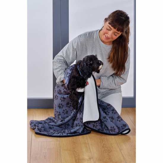 Of 2 Super Absorbent Microfibre Pet Fleece Towels  Подаръци и играчки