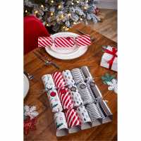 Коледни Крекери Of 6 Confetti Christmas Crackers  Коледна украса