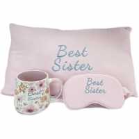 Sister Mug Cushion And Eye Mask Gift Set  Подаръци и играчки