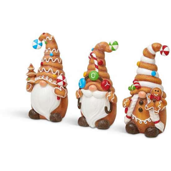 Of 3 Gingerbread Gonks  Коледна украса