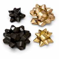 Pack Of Black/gold 40 Bows
