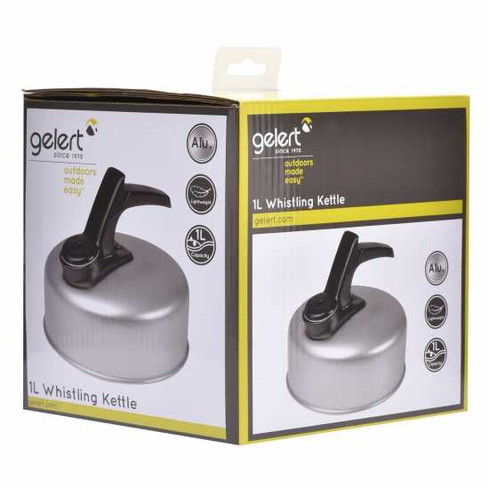 Gelert 1L Whistling Kettle  Къмпинг аксесоари