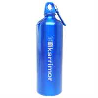 Karrimor Алуминиево Шише За Напитки 1Л. Aluminium Drink Bottle 1 Litre Blue Бутилки за вода