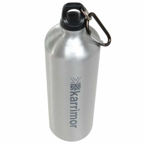 Шише За Вода Karrimor Durable Aluminium Water Bottle 1L Brushed Бутилки за вода