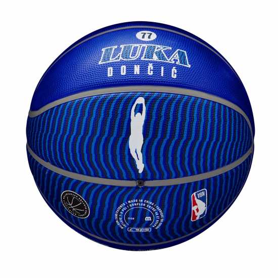Баскетболни топки Wilson Nba Player Icon Basketball Adults Лука Wilson Nba Player Icon Basketball Adults Лука Баскетболни топки