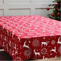 The Spirit Of Christmas Table Cloth 54 Reindeer One Size  Коледна украса