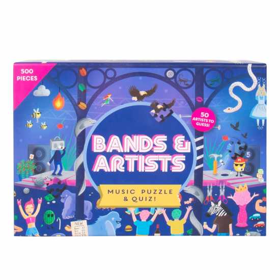 Fizz Creations Bands And Artist Quiz Game  