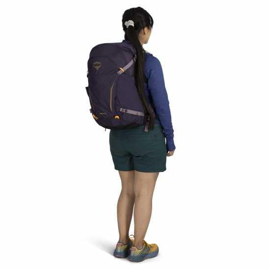 Osprey Hikelite 18L Backpack Лилаво/Оранжево Раници