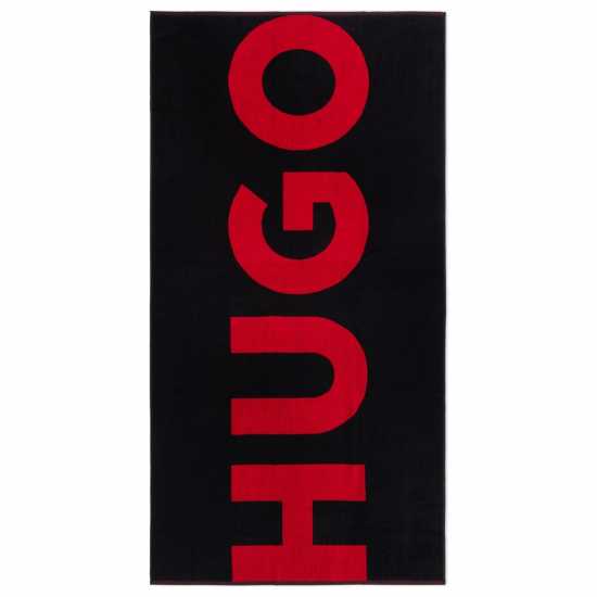 Hugo Boss Corporate Logo Beach Towel