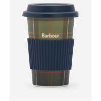 Barbour Reusable Tartan Travel Mug  