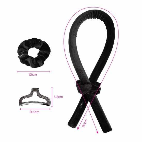 Аксесоари за коса Linea Heatless Hair Curlers Черно Linea Heatless Hair Curlers Черно Аксесоари за коса